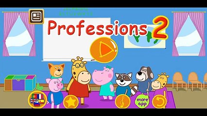 Hippo Peppa - Profesiones 2 - el mejor juego para los niños en español