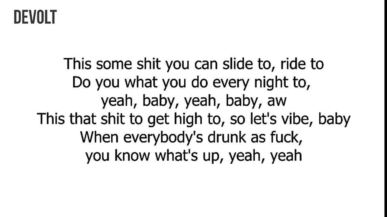 Jeezy Ft. Chris Brown - Give It To Me (Lyrics on screen)