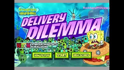 spongebob squarepants delivery dilemma