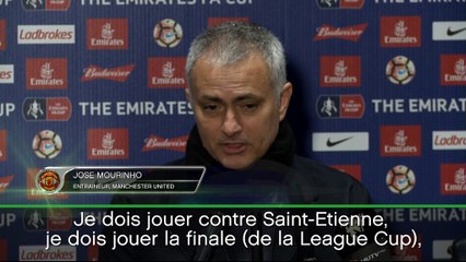 FA Cup - Mourinho : "Chelsea n'aura que ça en tête"