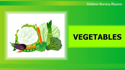 Vegetables Compilation - Pre School - Learn English Words (Spelling) Video For Kids and To