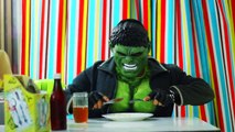 Joker vs Joker - Crazy Food Fight - Fun Superhero Movie in Real Life!