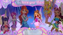 El paso del juego Winx Winx por la musa 1-2 serie de Juegos para niñas