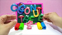 Aprender el ABC de la Nueva Palabra con Play Doh Helado en Forma de Cono Para que los Niños Pequeños los niños Preescolares