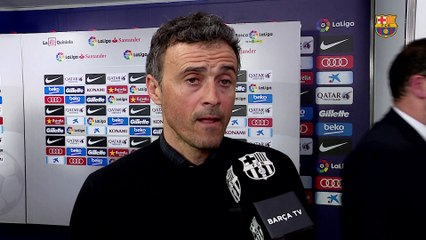 Luis Enrique: Post game reaction to win over Leganés