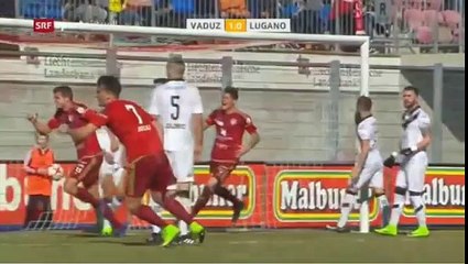 FC Vaduz 1:1 FC Lugano (Swiss Super League 19 February 2017)