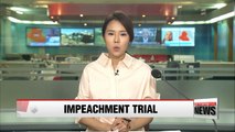 President Park Geun-hye's lawyers request final hearing to be postponed