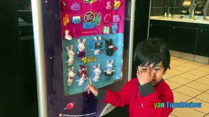 McDonald Indoor Playground for kids Happy Meal Surprise Toys Transformers Ryan ToysReview