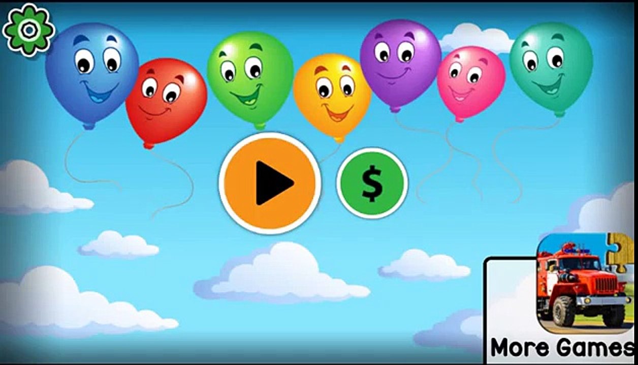 Globo Pop Juego para los Niños de la Aplicación de Juego de Vídeo Juegos de dibujos animados