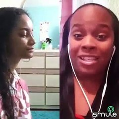 Zuleyka Barreiro Y Natalia Ivelisse Cantando La Alabanza "Que Me Falte Todo Menos Su Precensia"