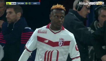 Hamza Mendyl Vs Caen (Debut Ligue1) 18.02.2017 HD