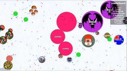LEGENDARY JUMBO-SUPER DESTROYING TEAMS IN AGARIO (Agario)[1]