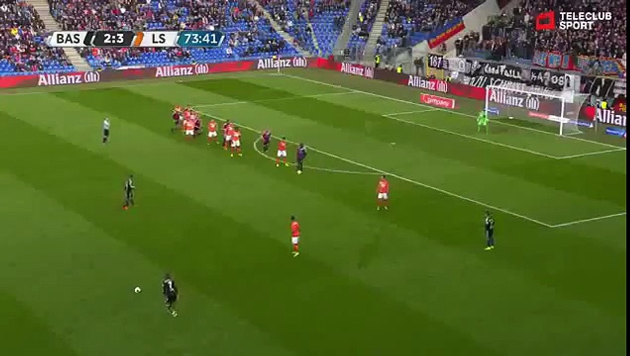 FC Basel 3:3 Lausanne (Swiss Super League 19 February 2017)