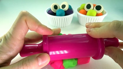 Learn Colors with Rainbow Play Doh Sparkle Balls with Zoo Animals Molds Fun and Creative f