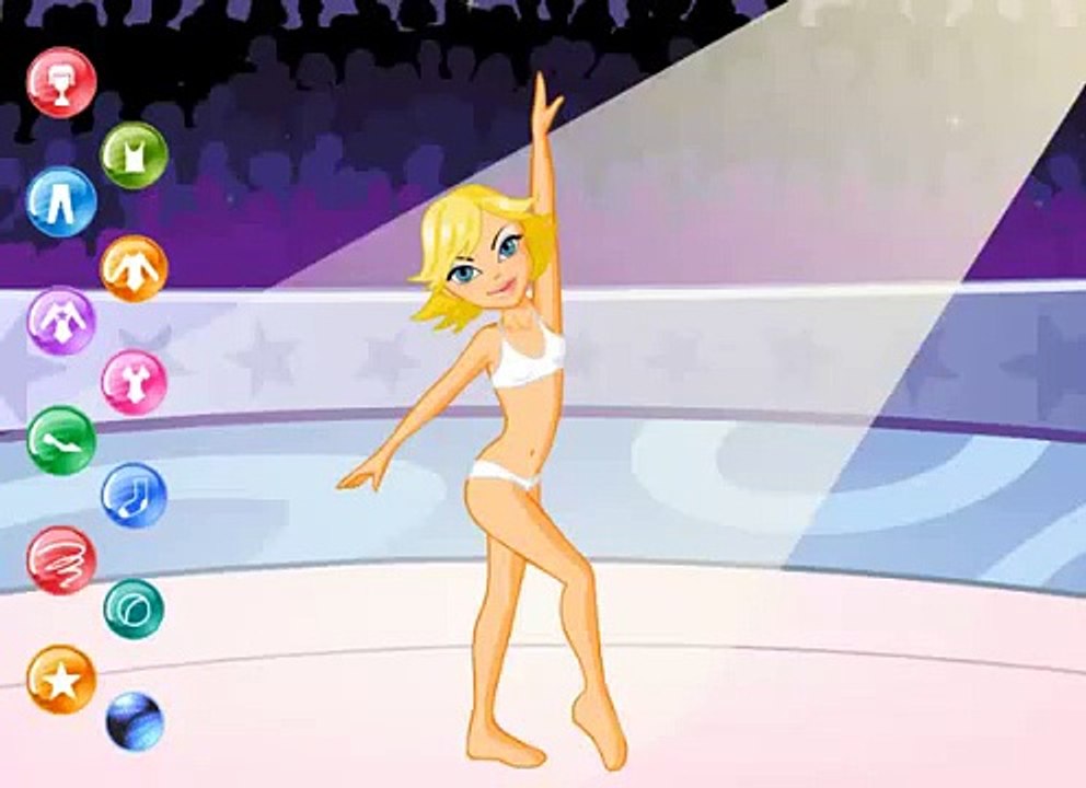 Los gimnastas de la Moda Divertido Juego de Vestir para Chicas nuevas