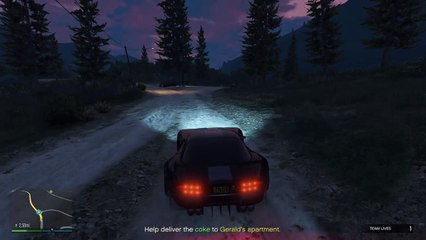 Grand Theft Auto V_900R Banshee survives direct gernade hit/multi car explosion