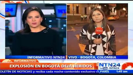 Policía descarta que grupos antitaurinos sean responsables de atentado en el centro de Bogotá