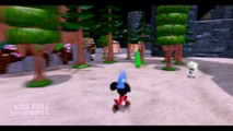 Toy Story, Woody y el Ratón Mickey y Buzz LightYear con McQueen de CARS ! Canciones para Niños wi