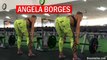 ANGELA BORGES | BRAZILIAN FITNESS | TRAINING SQUATS GLUTES | THESARADAS.COM