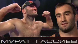 Boxing Murat Gassiev before the match against the champion Dennis Lebedev