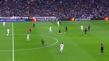 Champions League Real Madrid vs Napoli - Goal from Insigne (0-1)