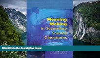 PDF [FREE] DOWNLOAD  Meaning Making in Secondary Science Classrooms Eduardo Mortimer  Trial Ebook