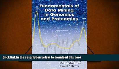 BEST PDF  Fundamentals of Data Mining in Genomics and Proteomics READ ONLINE