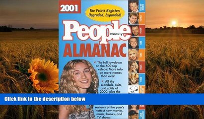 [PDF]  PEOPLE: Entertainment Almanac 2001 People Magazine Trial Ebook