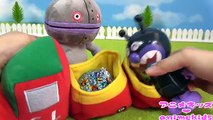 アンパンマン アニメ おもちゃ ＳＬマンが荷物を運んできたよ♪ 粘土 たまご❤ animekids アニメキッズ animation Anpanman Toy PlayDoh