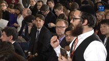 President Trump Responds Strongly To An Orthodox Jewish Reporter