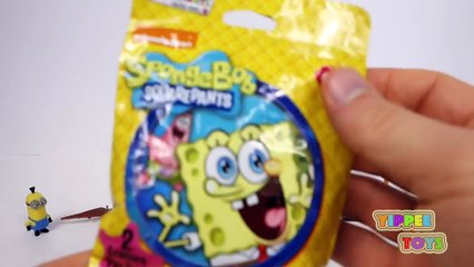 El gigante de la Piña de Bob esponja Play Doh Huevo Sorpresa con Esbirros, Jurassic World y los Juguetes de Marvel