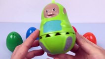 Learn A Word with Teletubbies Dipsy Stacking Cup and Peppa Pig Surprise Egg Surprise Toys