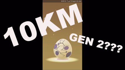 Pokemon GO Generation 2 10km Egg Hatching [Pineco]