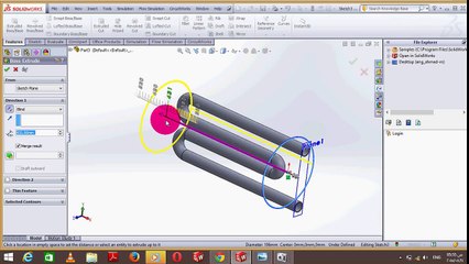 Solid work Heat exchanger ... model