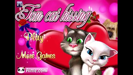 Talking Tom and Angela Kissing - My Talking Tom Cat Episodes Game Movie