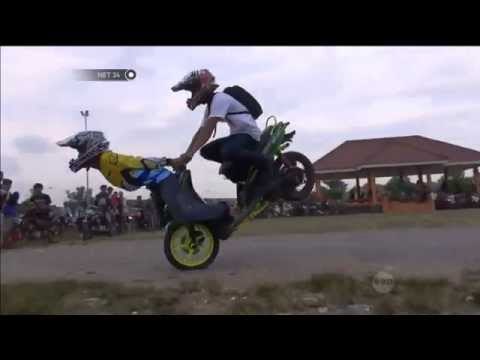 Ngabuburit Bareng Komunitas Motor di Karawang -NET24