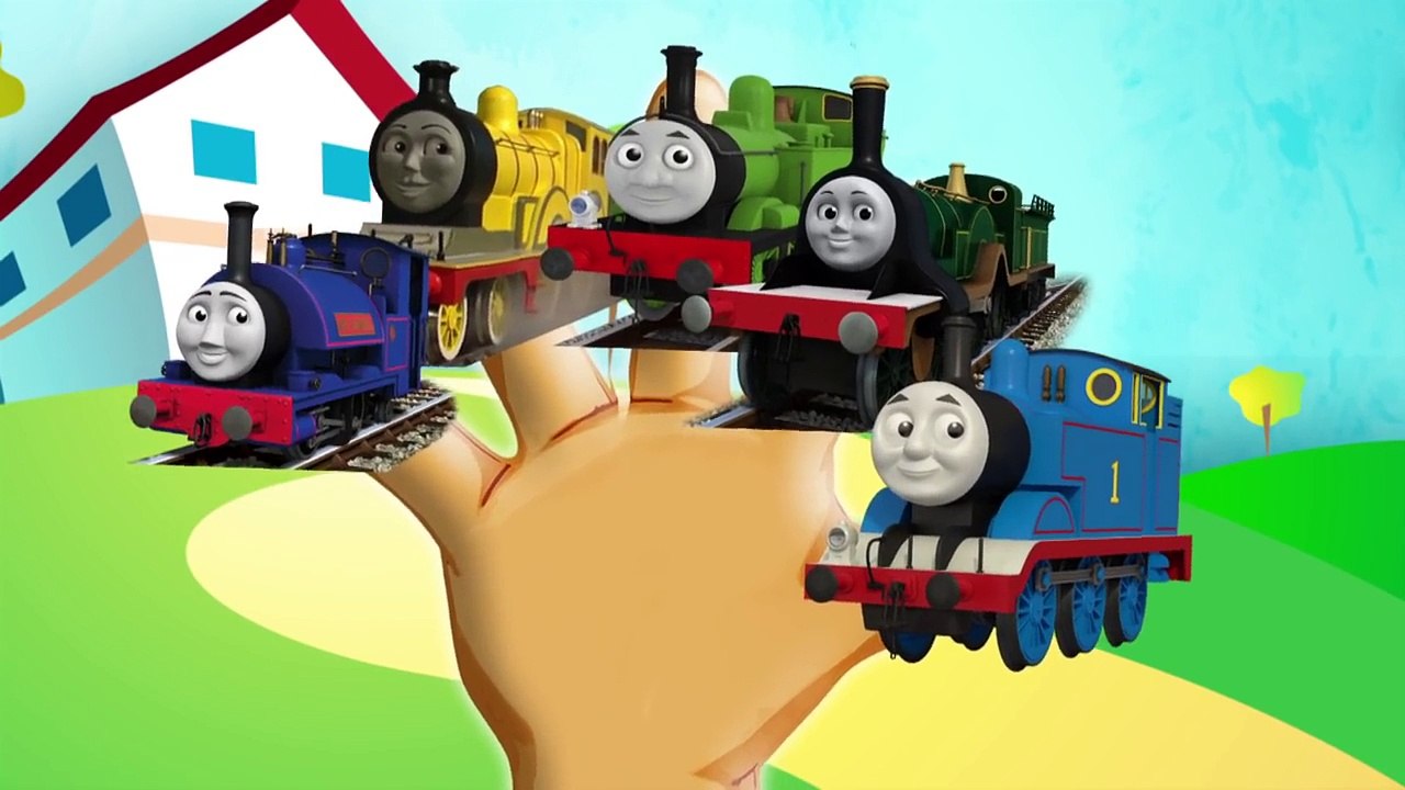 Thomas and Friends Finger Family Song | Nursery Rhymes