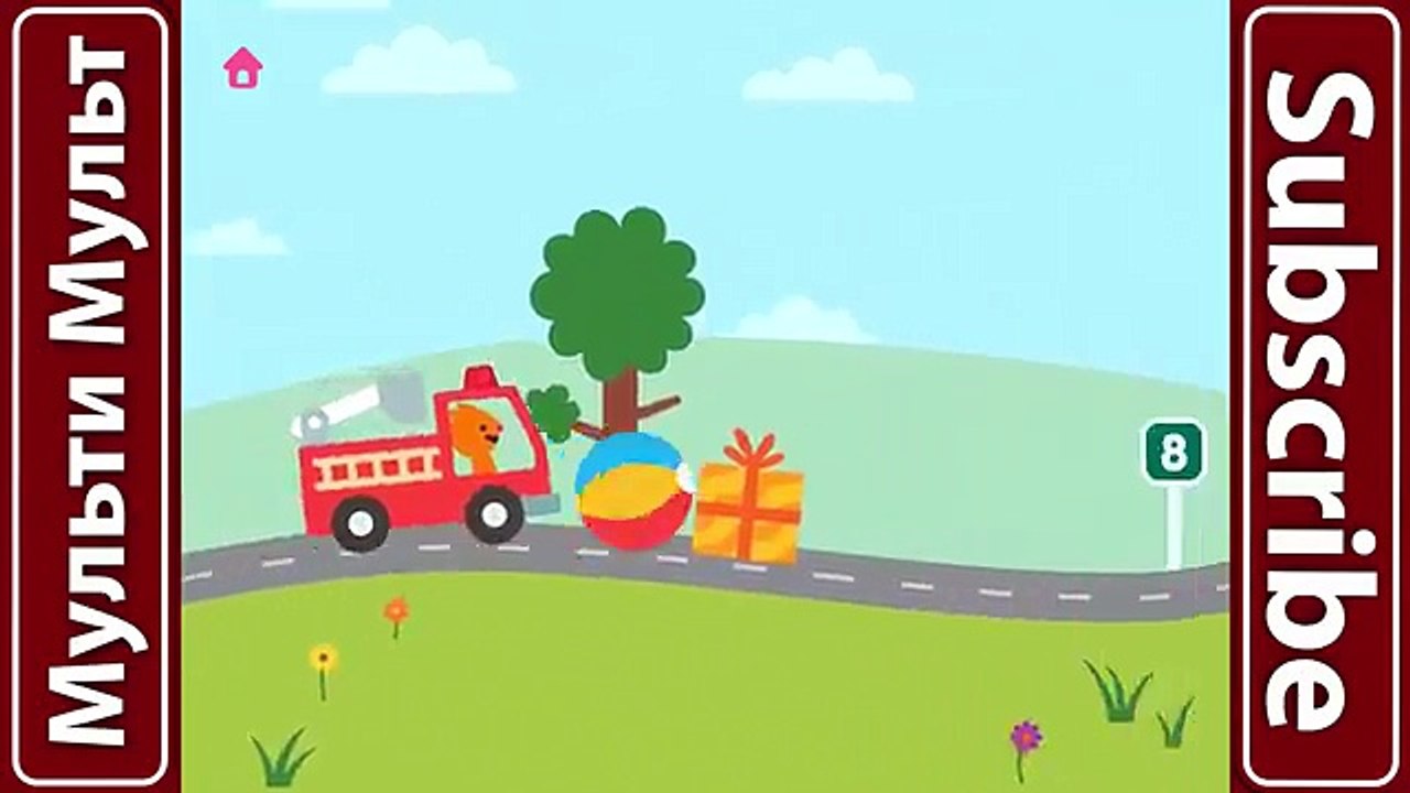 Sago Mini Road Trip : CAR WASH Fire Truck and Monster Truck Cars Top Apps for Kids
