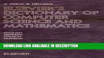 Download Elseviers Dictionary Of Computer Science And - 