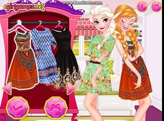 Descargar video: Frozen Dress up games: Anna and Elsa Autumn Trend Alert