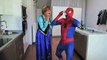 Frozen Elsa Anna become Mermaid ! with Superheroes Spiderman Joker Batman Maleficent Spide