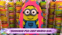 GIANT MINIONS Play Doh Surprise Egg MINION DAVE - Surprise Egg and Toy Collector SETC Open