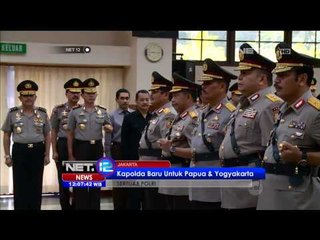 Kapolri Mengangkat Kapolda Baru Papua dan Yogyakarta - NET12