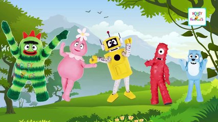Yo Gabba Gabba Finger Family Songs - Daddy Finger Nursery Rhymes Collection 30 minutes