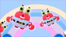 Mr Krabs Eggs Surprise Animation Hello Kitty Disney Frozen Angry Birds Elmo toy Surprise