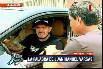 Juan Manuel Vargas: "Creo que la protesta que hicieron no fue lo adecuado"