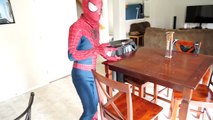 Spiderman vs Zombie Spiderman | Orbeez la Hora del Baño de Superhéroes de la diversión en la vida Real! :