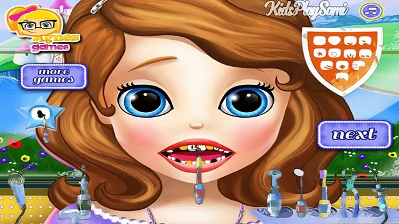 Sofia the First - Little Princess Sofia at The Dentist - Sofia the First Game Episode for