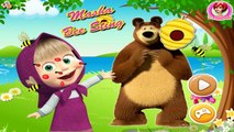Masha and the Bear (Маша и Медведь) Bee Sting Doctor | Masha Games for Kids