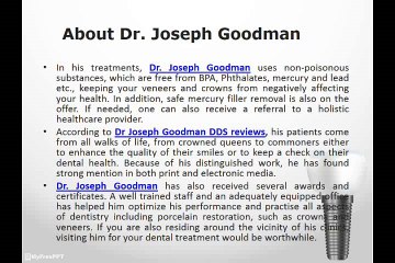 Dr. Joseph Goodman, DDS